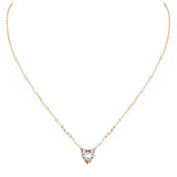 Astrid Heart Golden Necklace