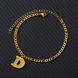 A-Z Initial Letter Anklet