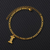 A-Z Initial Letter Anklet