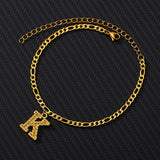 A-Z Initial Letter Anklet