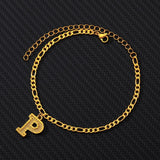 A-Z Initial Letter Anklet