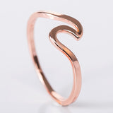 Bronze Wave Ring